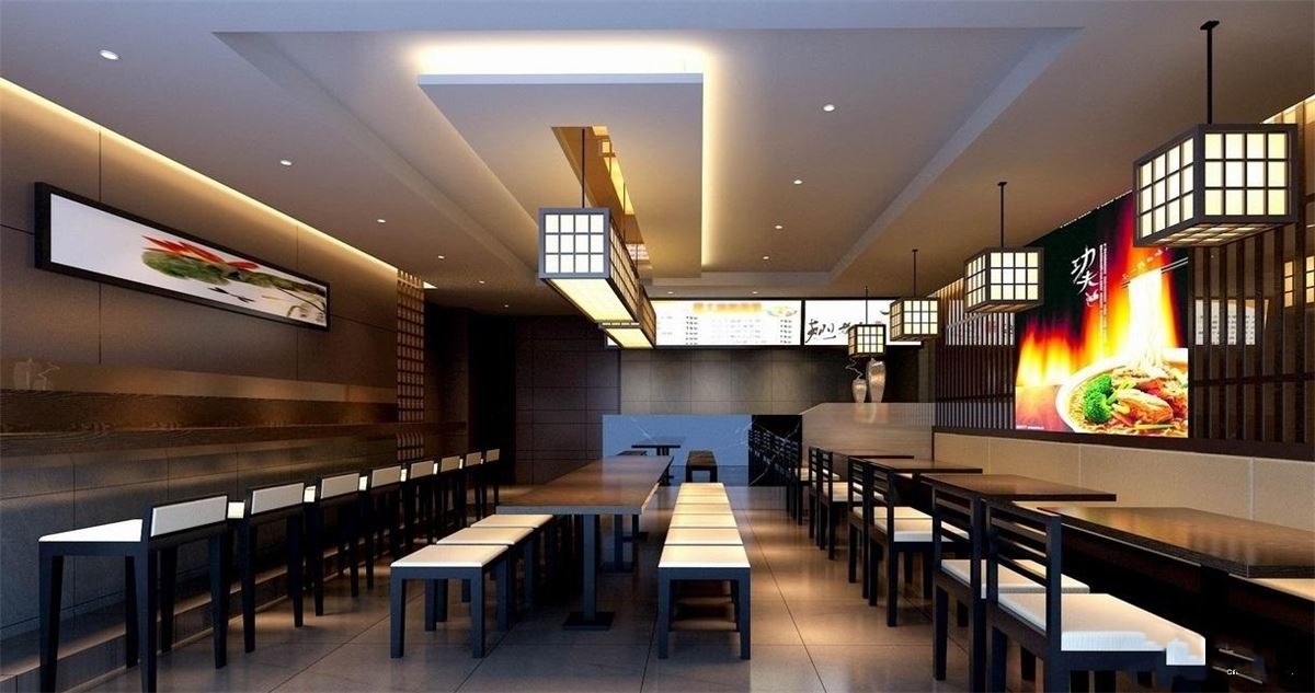 面館裝修有哪些設(shè)計要點？賞析5款中式面館裝修圖片