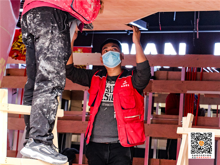 蟻?zhàn)迳萄b現(xiàn)場(chǎng)裝修施工圖